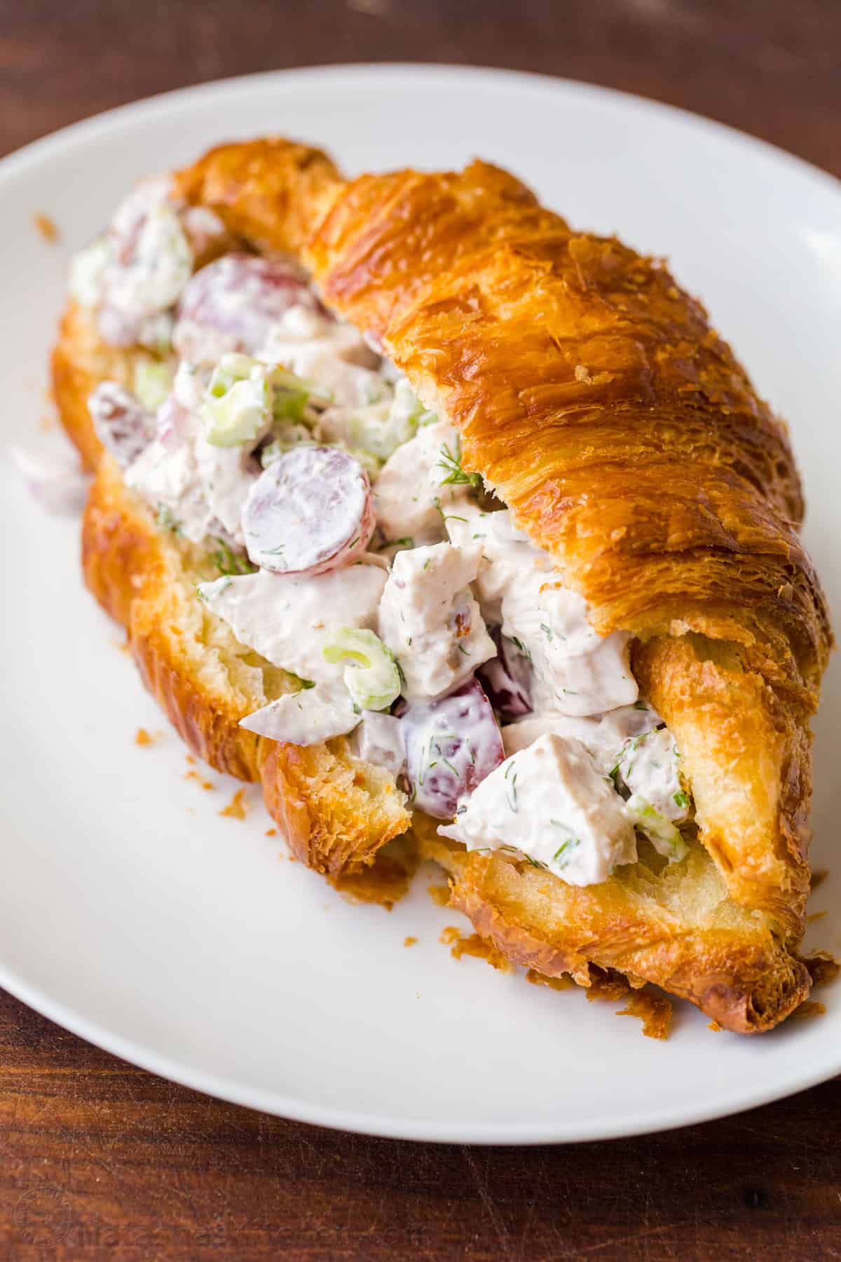 Croissant Chicken Salad Sandwich