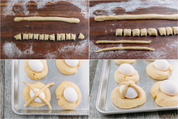 This Easter Breads recipe produces a billowy soft, golden and lightly sweet Easter bun with a perfectly cooked egg. Beautiful way to share the Easter story! 