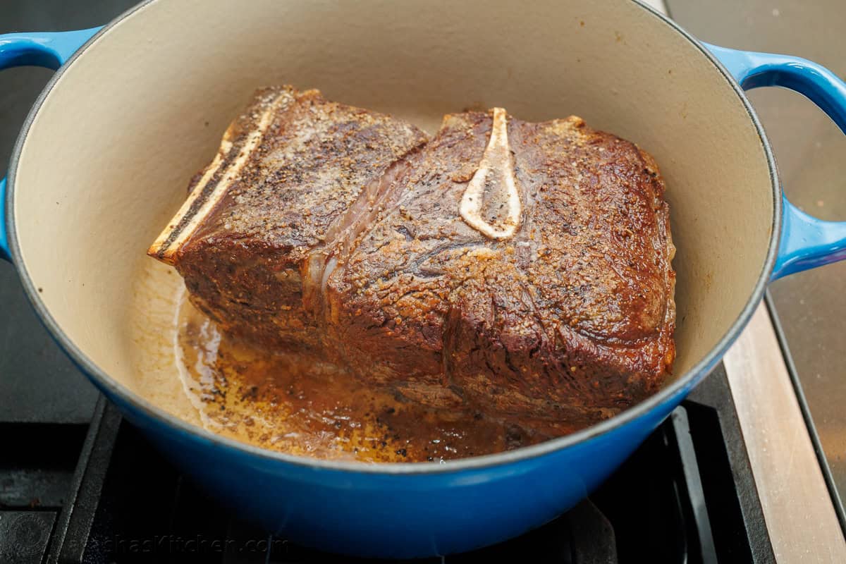 How to sear chuck roast in the pot for the best pot roast recipe