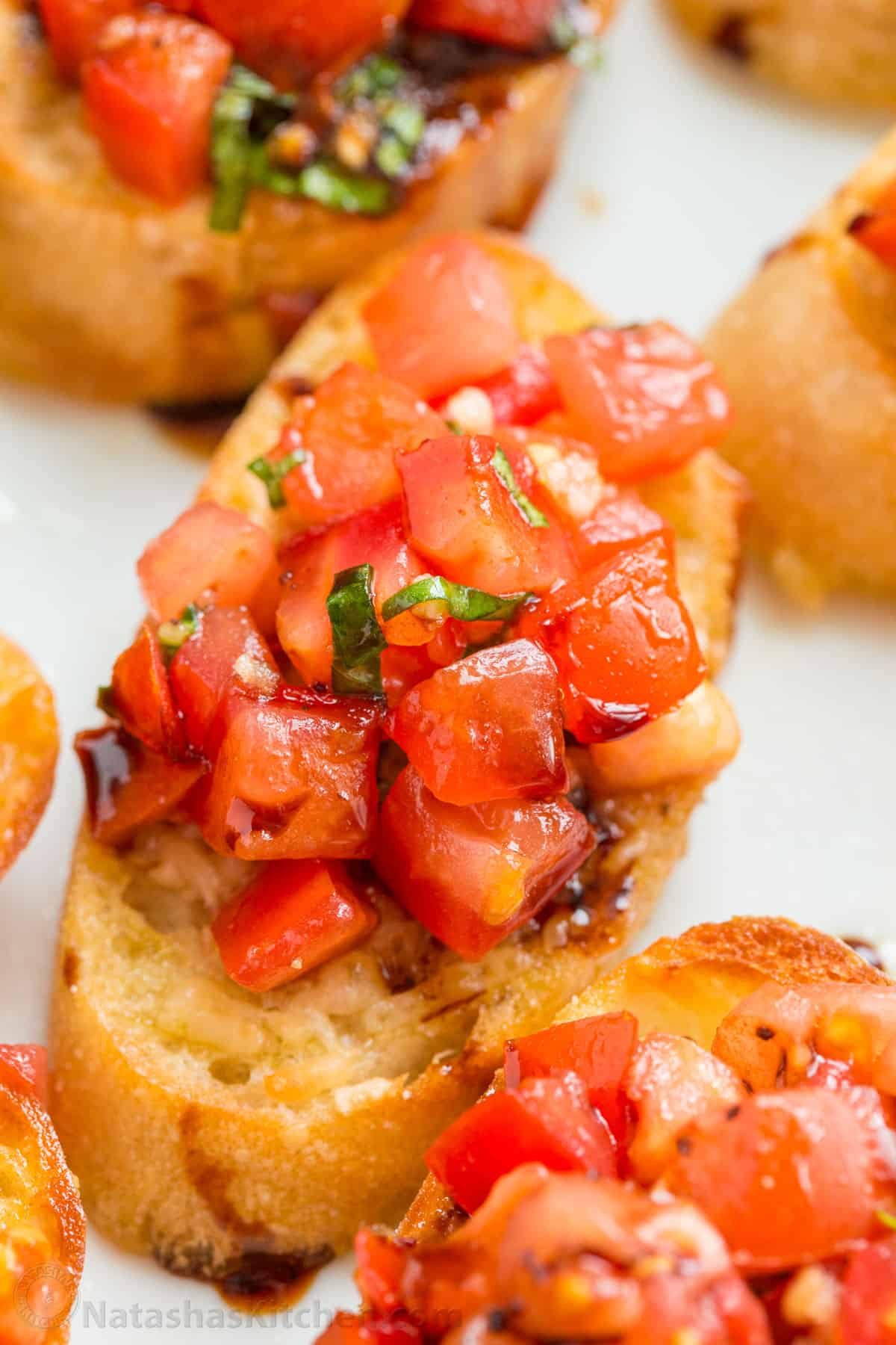 Tomato Bruschetta on a toast